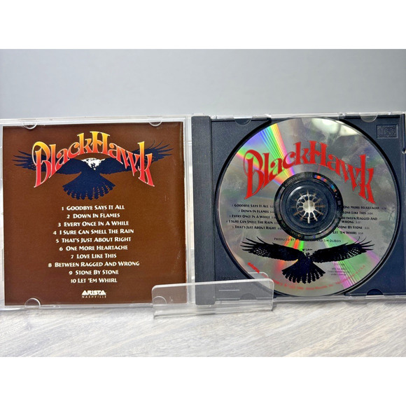 BlackHawk – Self Titled CD 1994 Arista Country Rock Debut Album - Picture 3 of 5